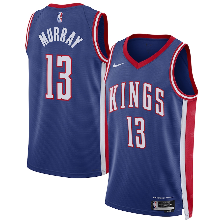 Men Sacramento Kings 13 Keegan Murray Nike Blue City Edition 2024-25 Swingman Player NBA Jersey